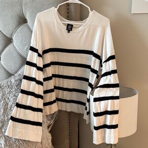 Striped Long Sleeve Top